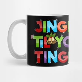 Jingle 'Til You Tingle Christmas Lights Mug